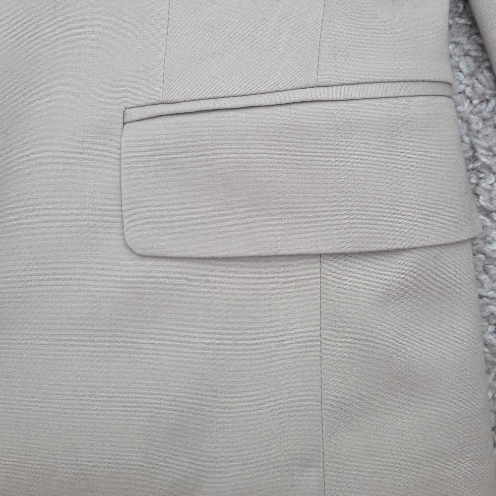 Calvin Klein Tan Blazer with Notched Lapels - Picture 5 of 6